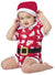 Image of Australian Christmas Print Toddler Boys Red Romper Costume