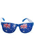 Australia Day Mesh Lens Novelty Australian Flag Glasses - Main Image