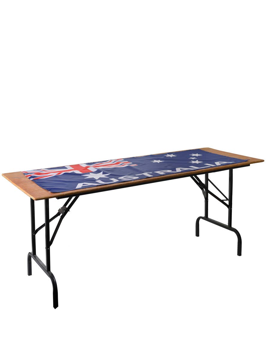 Large Australian Flag Table Runner Australia Day Decorations - Main Image