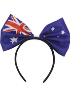 Image of Aussie Flag Oversized Bow on Headband