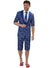 Image of Australian Flag Mens Short Sleeve Stand Out Costume Suit