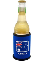 Australian Flag Blue Australia Day Stubbie Bottle Holder