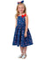 Image of Australia Day Toddler Girls Aussie Flag Printed Costume Dress 