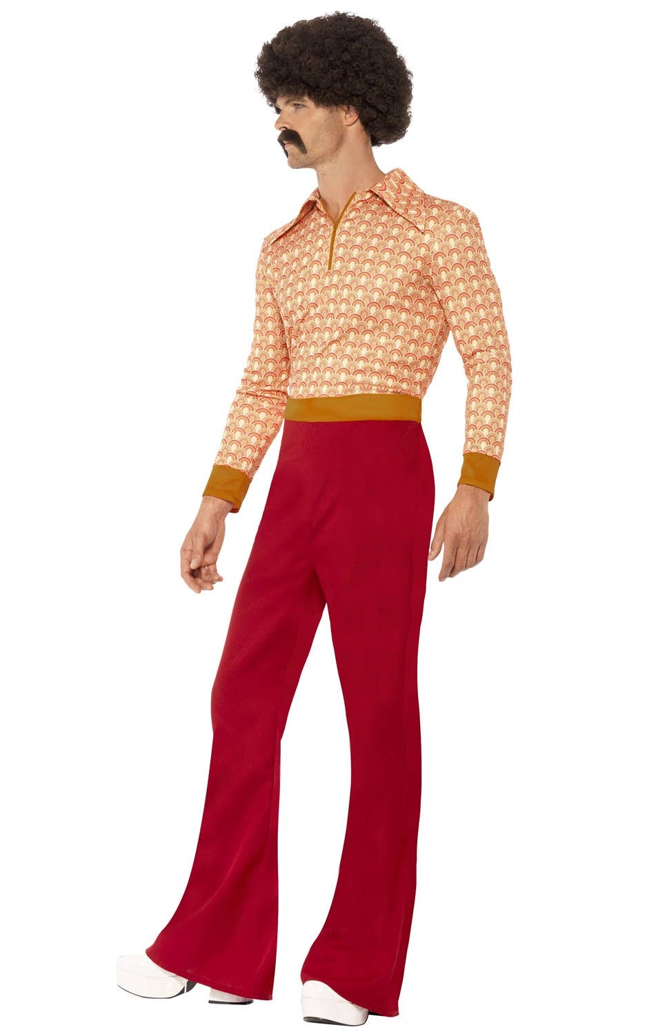 Disco  Guy  Men's  70s Costume - Side Image