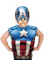 Image of Avengers Boy's Captain America Costume Top and Mask