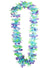 Purple and Blue Flower Lei