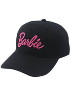 Image of B-Doll Black Cap With Pink Logo