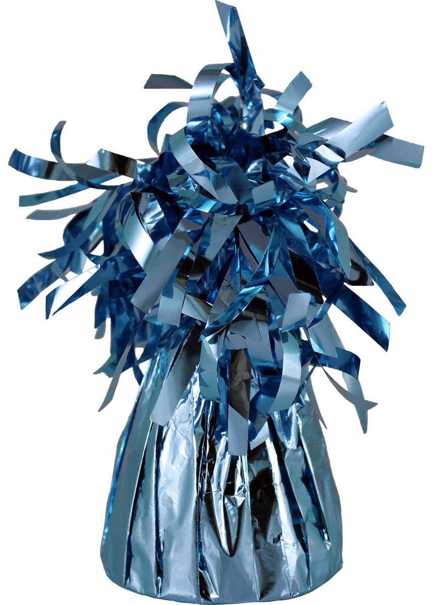 Image of Foil 170 Gram Baby Blue Balloon Weight