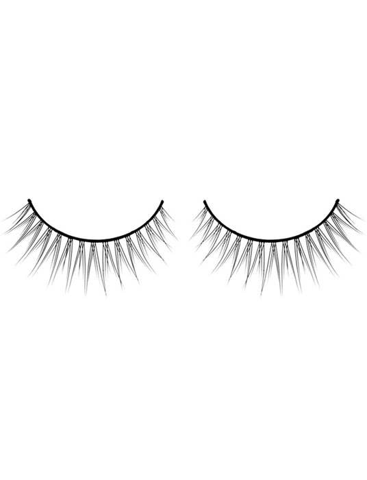 Women's Natural Black Delicate False Fake Eyelashes Accessory Main Image 3