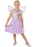 Image of Barbie Licensed Purple Fairy Girl's Dress Up Costume