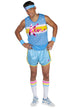 Image of Barbie Men's Deluxe Blue 1980s Ken Doll Costume - Main Image