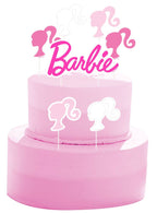 Image of Barbie Pink Birthday Cake Decorating Kit