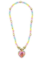 Image of Licensed Rainbow Barbie Girl's Costume Necklace