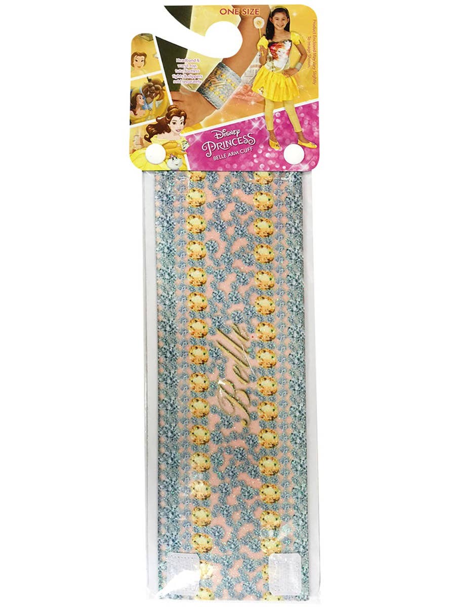 Image of Disney Princess Belle Arm Cuff Costume Accessory - Packaging Image