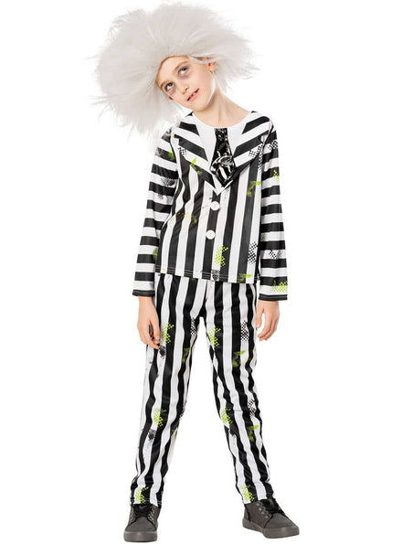 Image of Beetlejuice Deluxe Boys Halloween Costume