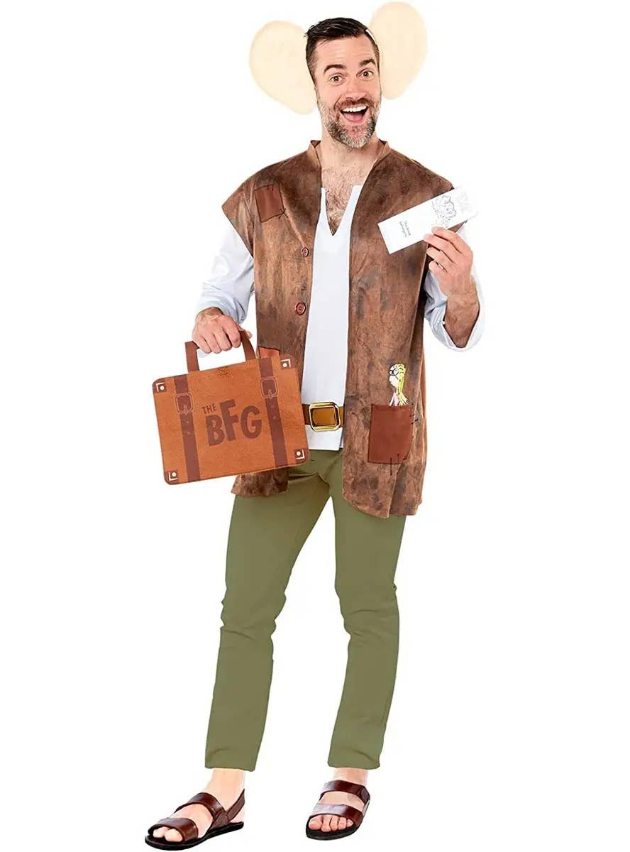 Image of The BFG Roald Dahl Men's Plus Size Book Week Costume - Alternate View 1