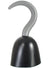 Image of Menacing Black and Silver Pirate Hook Accessory