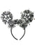 Image of Black and Silver Tinsel 18th Birthday Head Bopper