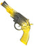 Image of Fake Yellow and Black Toy Gun Costume Weapon