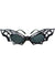 Image of Novelty Black Bat Frame Halloween Costume Glasses