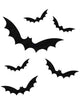 Image of Fright Night Black Bats Window Stickers Halloween Decoration - Main Image