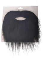 Image of Self Adhesive Bushy Black Beard and Moustache Set