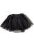 Image of Sparkly Black Glitter Tulle 40cm Adults Costume Tutu - Main Image
