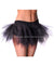 Jagged Cut Black Tutu Petticoat