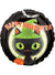 Image of Happy Halloween Black Kitty Foil Balloon