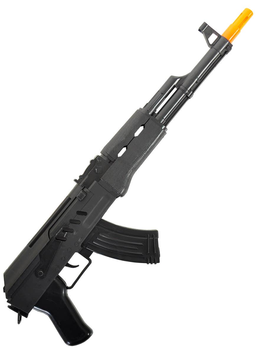 Image of Toy Black Plastic Assault Rifle Costume Weapon