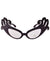 Deluxe Black Frame Dame Edna Costume Glasses