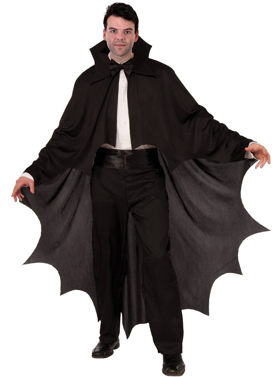 Image of Vampire Bat Adult's Halloween Costume Cape