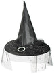 Image of Cute Black Celestial Witch Halloween Costume Hat