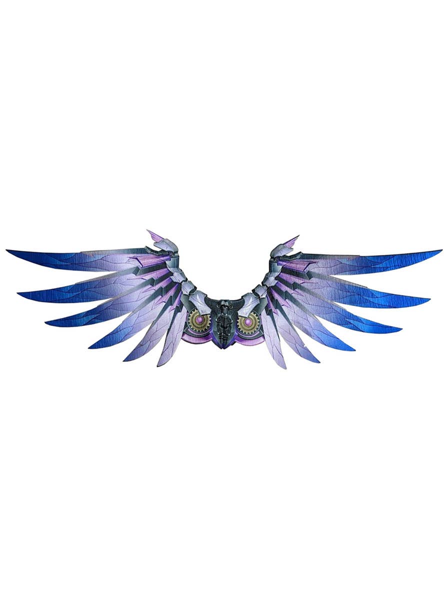 Image of Mechanical Purple Fabric Seraphim Costume Wings