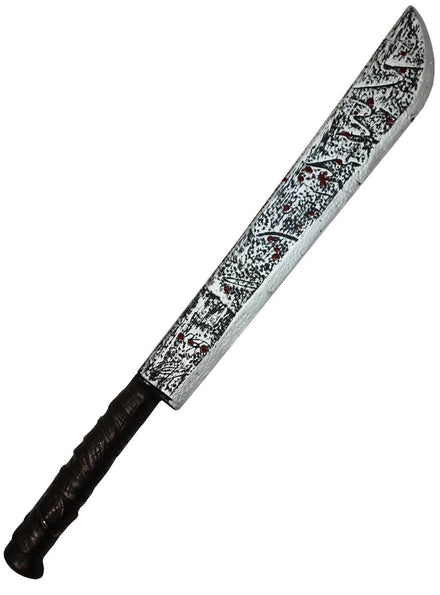 Image of Novelty Bloody Machete Halloween Costume Weapon