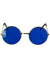 1960s Blue Hippie Costume Glasses