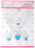 Image of Heart Shaped Blue and Silver Kids Costume Jewellery Set