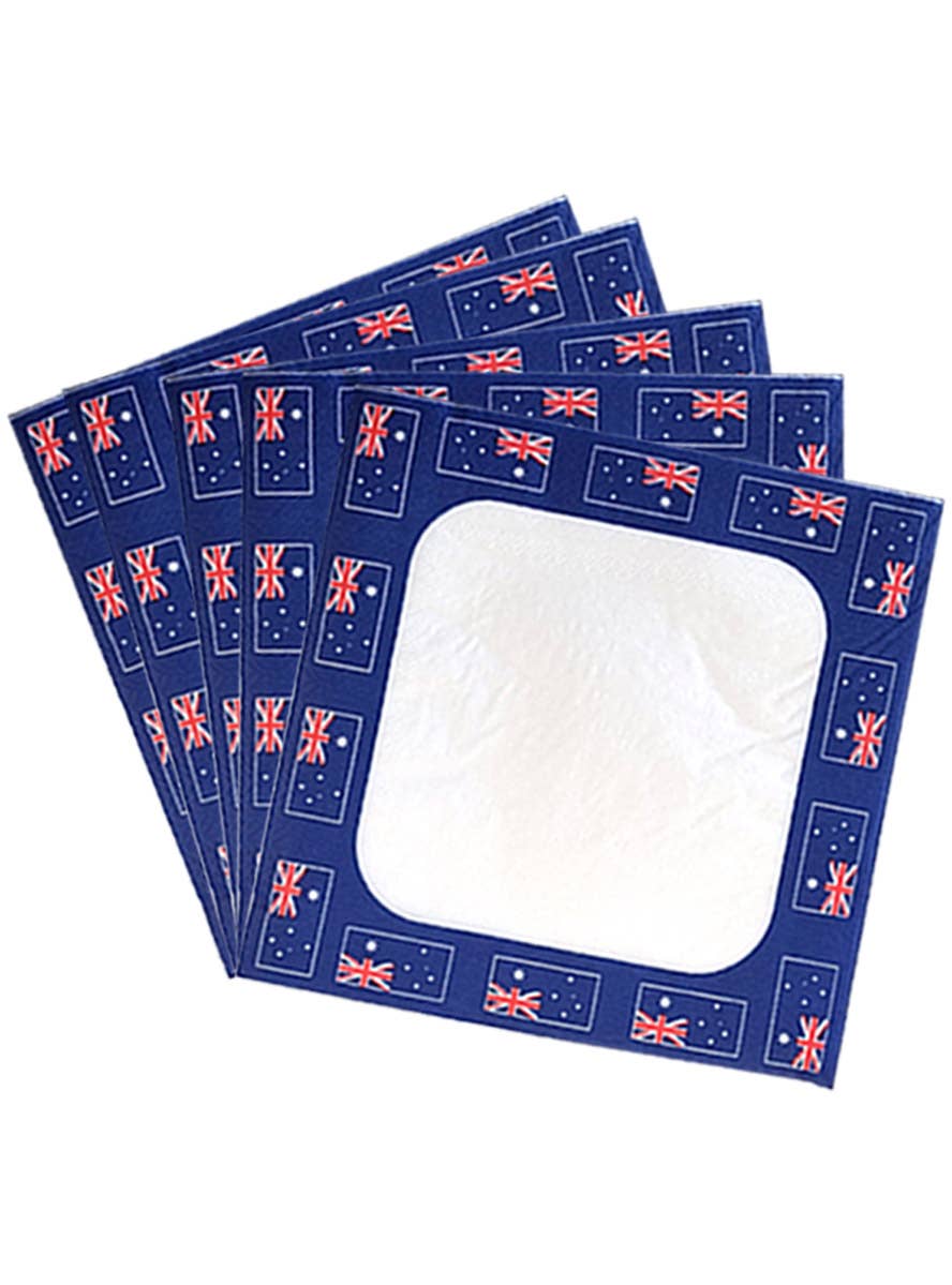 Image of Aussie Flag Party Napkins