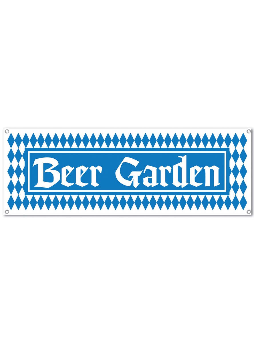 Image of Oktoberfest Beer Garden Banner Party Decoration - Main Image