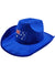 Image of Flocked Blue Australia Day Cowboy Hat