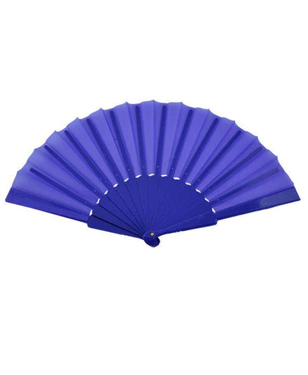 Hand Held Blue Geisha Costume Fan