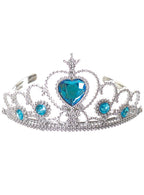 Image of Jewelled Blue and Silver Princess Costume Tiara