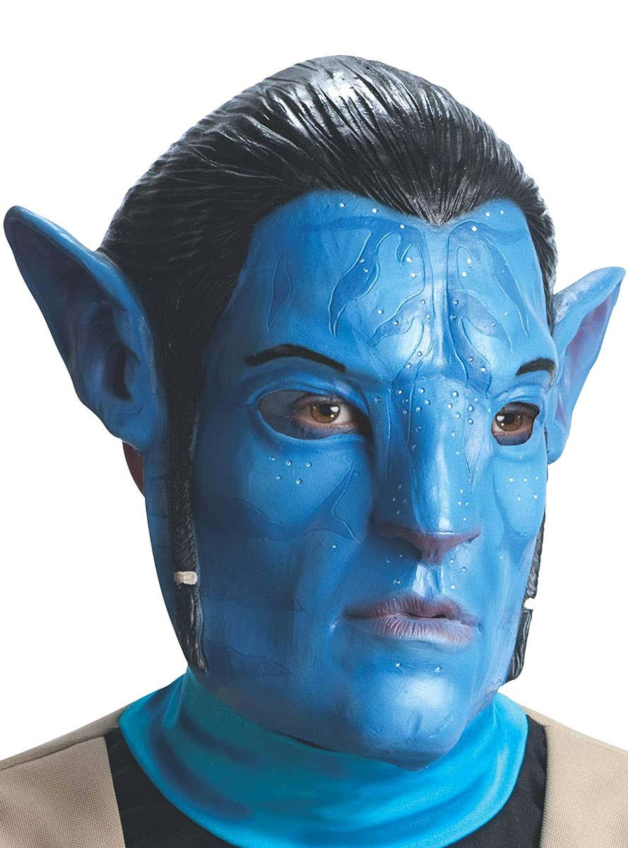 Image of Jake Sully Rubber Latex Adults Avatar Costume Mask