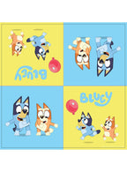 Image Of Bluey 16 Pack Square Paper Lunch Napkins