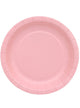 Image of Blush Pink 18cm 20 Pack Round Paper Plates