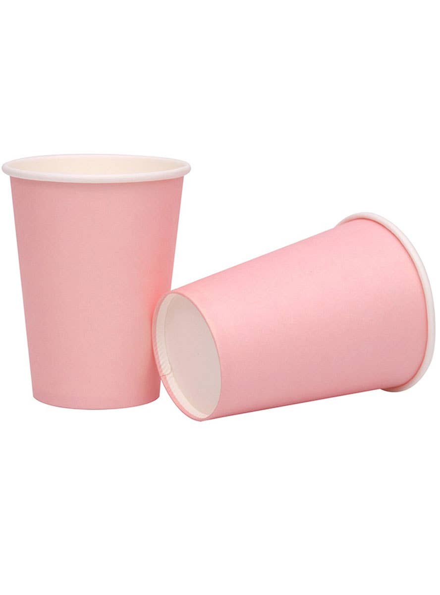 Image of Blush Pink 20 Pack Paper Cups