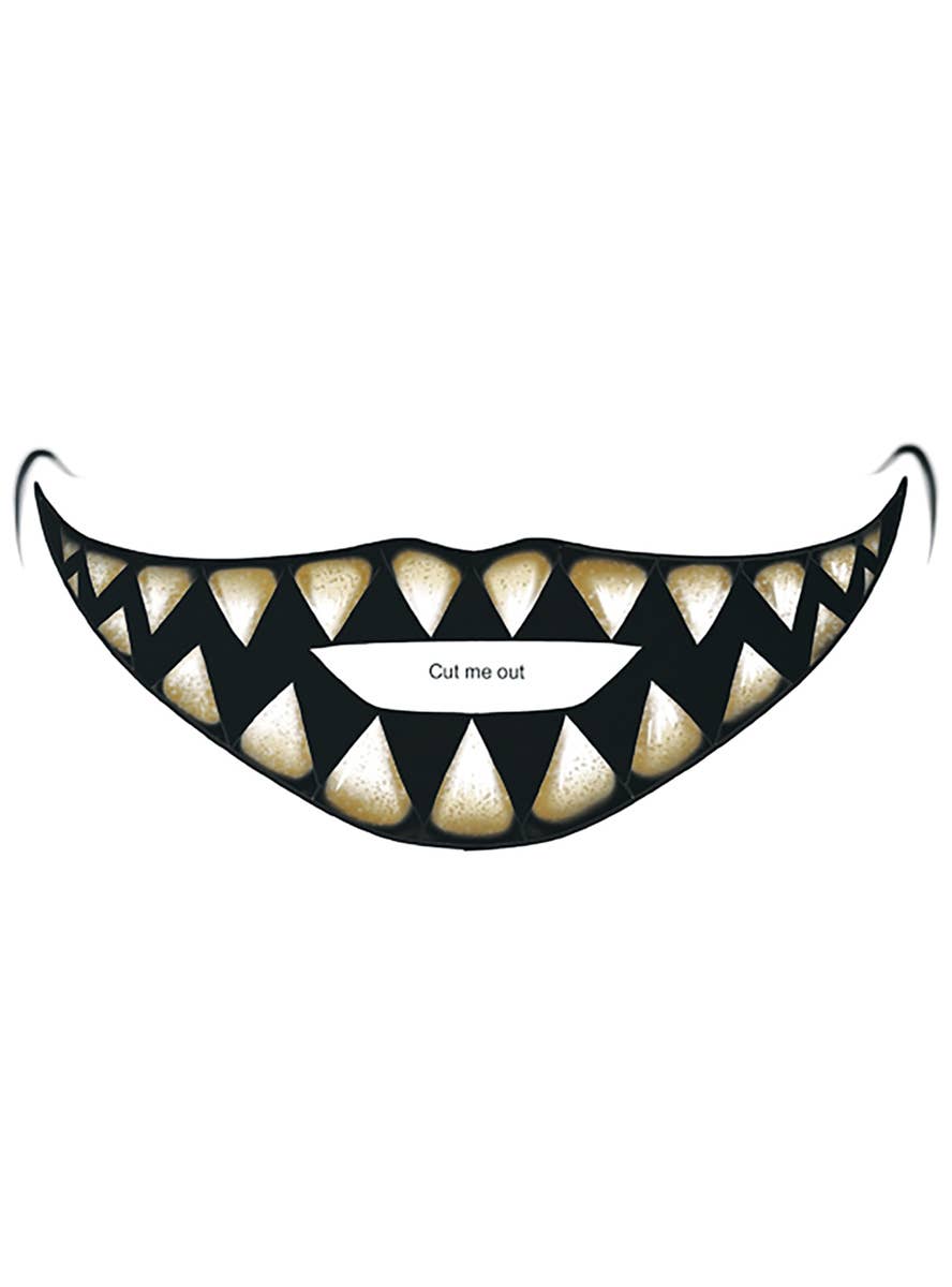 Tinsley Transfers Cheshire Cat Mouth Face Tattoo Kit with Makeup - Alternate Image