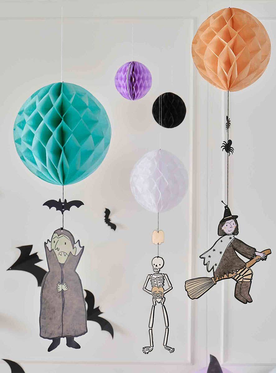 Image of Boo Crew Halloween Characters Hanging Decorations - Alternate Image