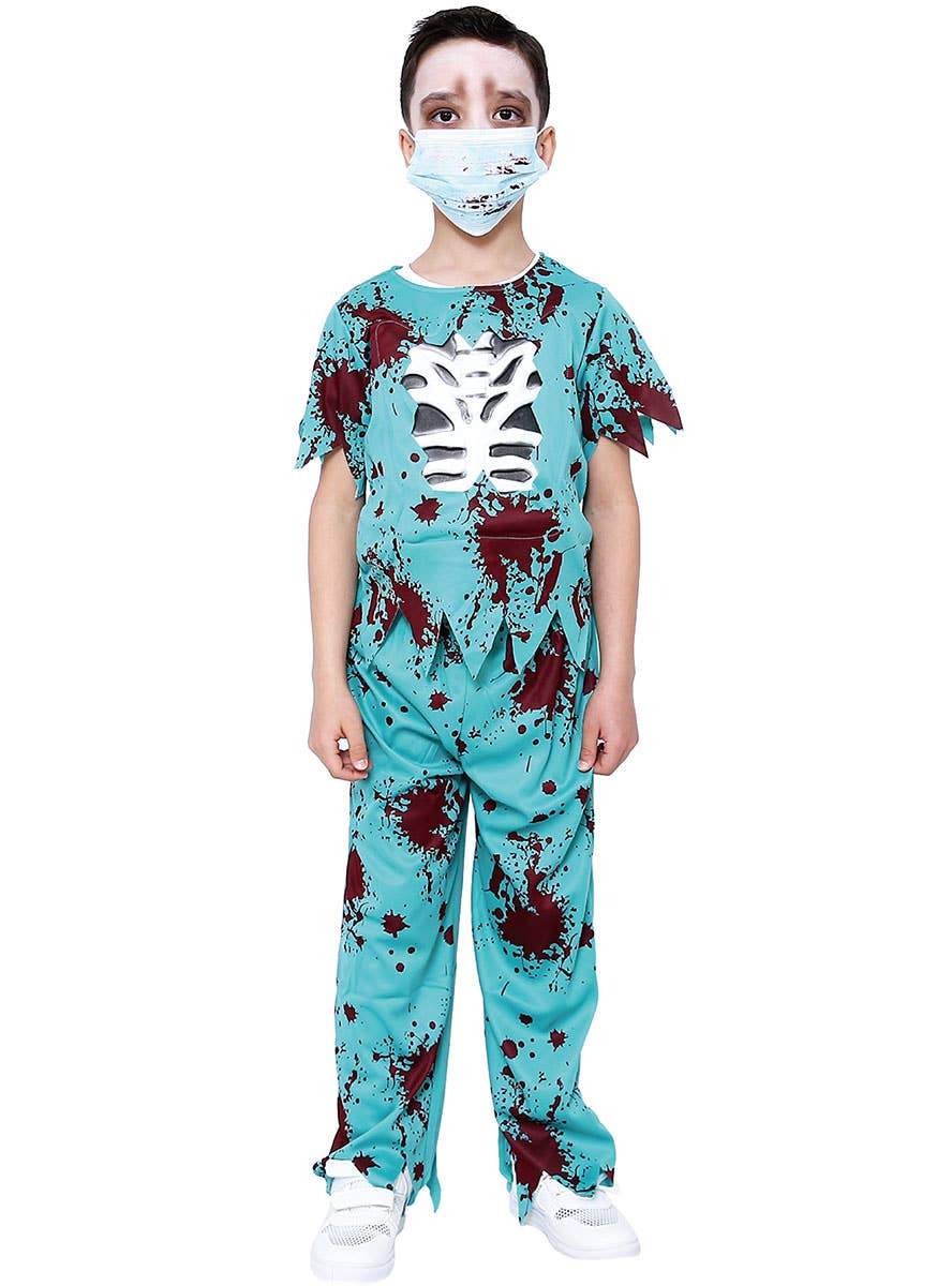 Boys Bloody Zombie Doctor Costume - Alternate Image