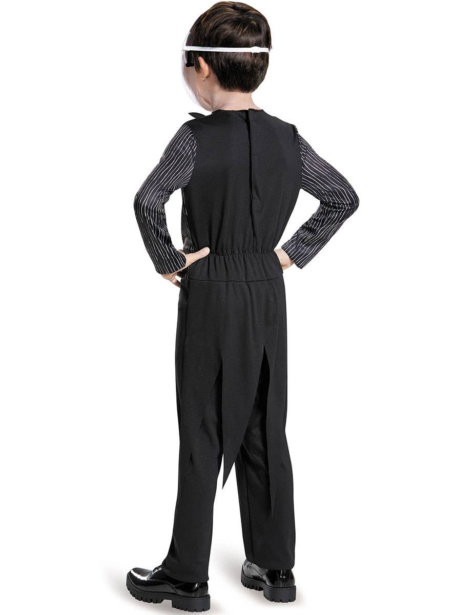 Image of Licensed Jack Skellington Boy's Halloween Costume - Back View